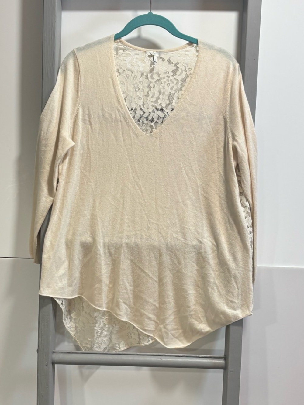 Joie S Lace Tunic, feels like Wool no tags, whimsical, fairy grunge, fall boho